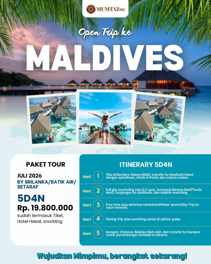 OPEN TRIP MALDIVES