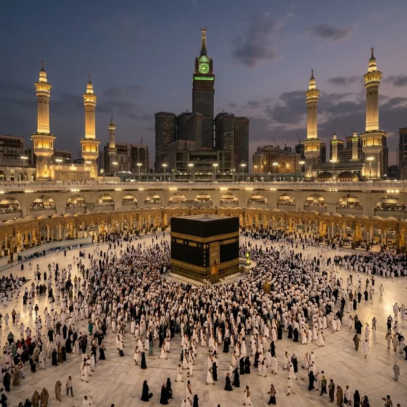 Suasana ibadah umroh pada bulan Ramadhan di Tanah Suci