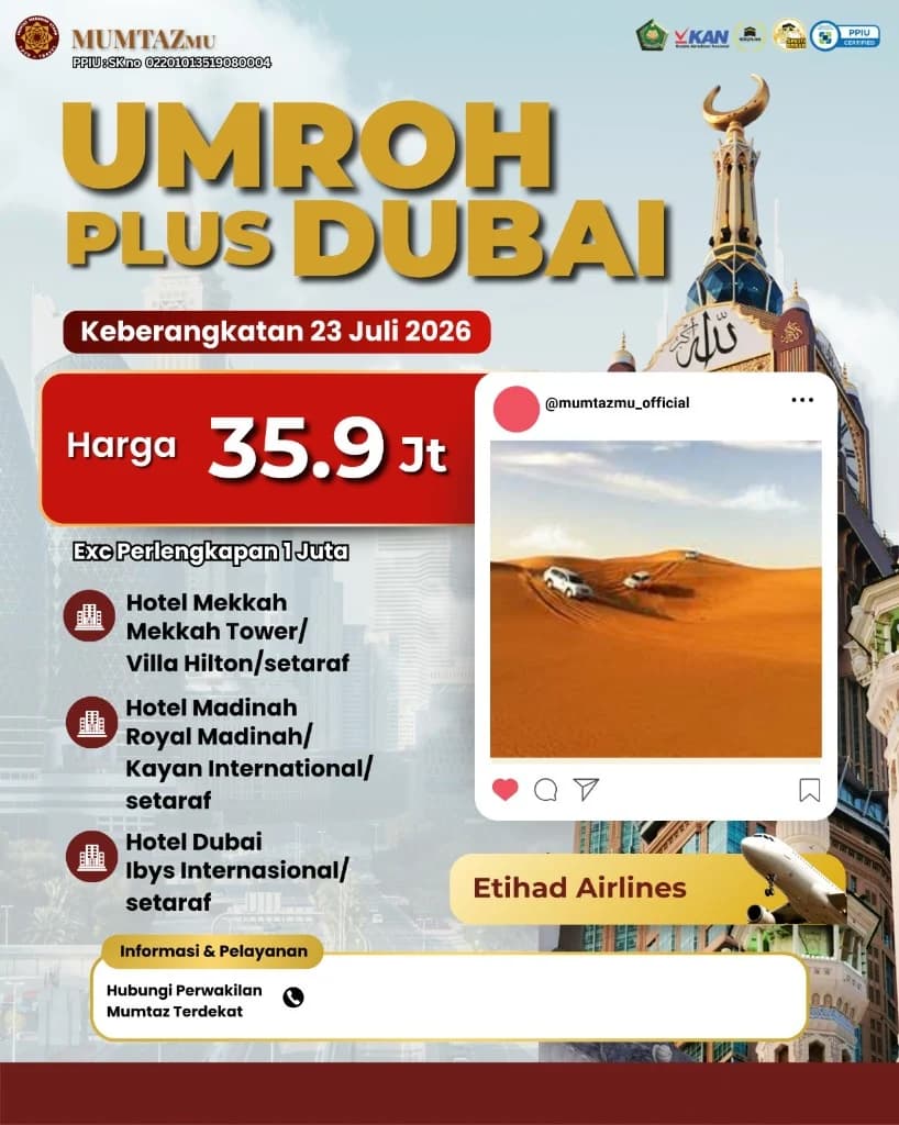 Umroh Plus Dubai