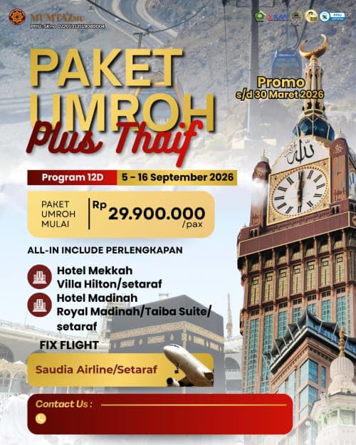 UMROH PLUS THAIF